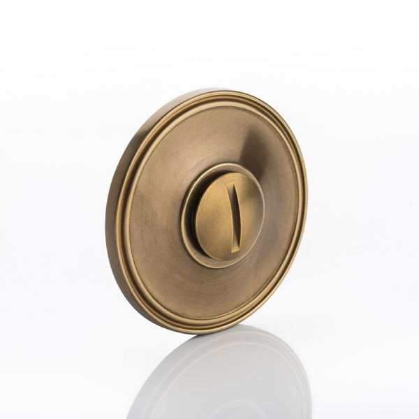 Emergency release dome turn with ridged rose