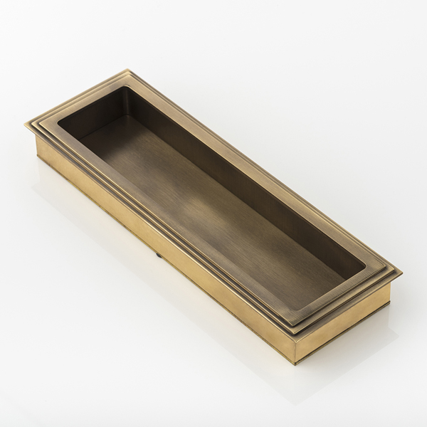 Dewhurst solid brass recessed pull