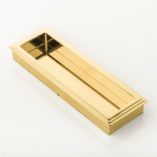 Dewhurst solid brass recessed pull