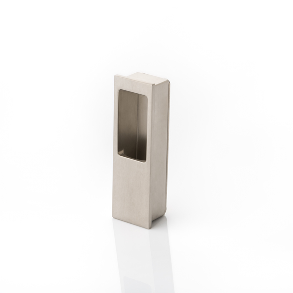 Solid brass pocket sliding door end pull