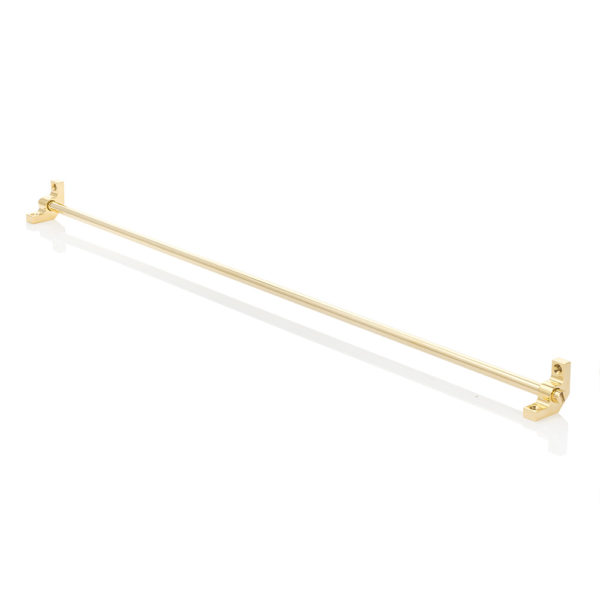Clerke solid brass stair rod