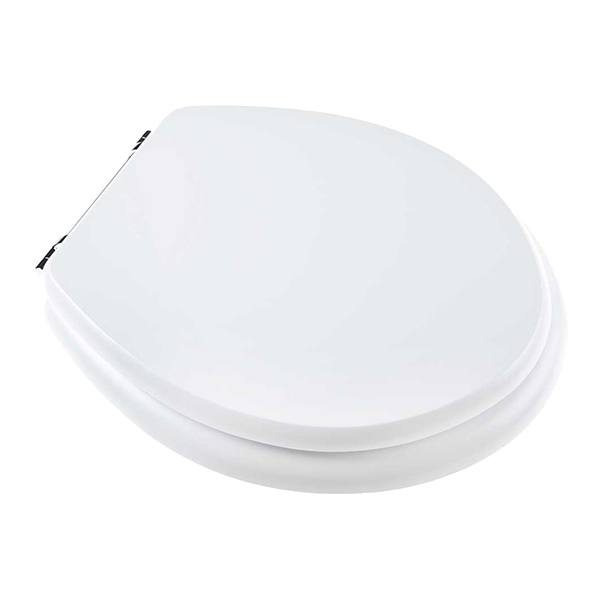 Toilet seat in White