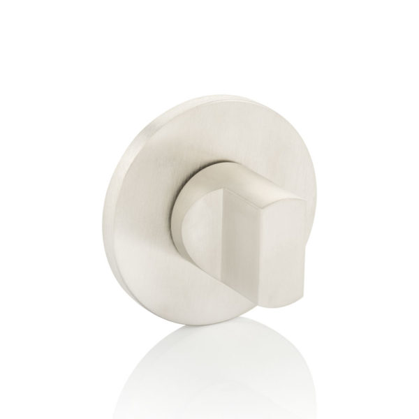 Pinch thumb turn with round rose