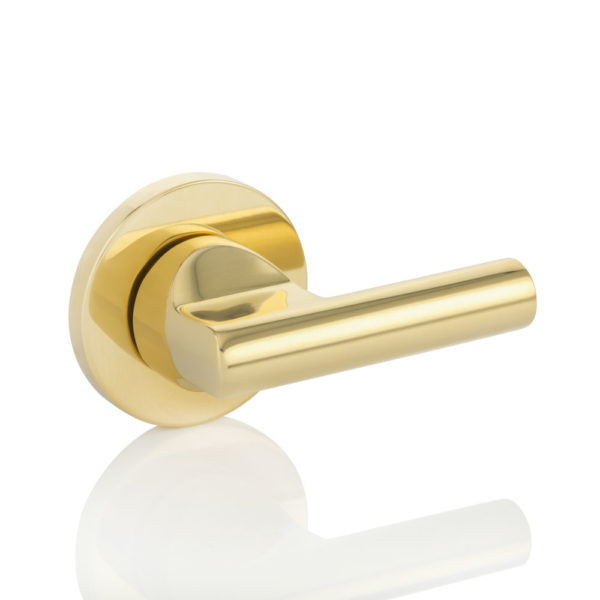 Easyuse thumb turn with round rose