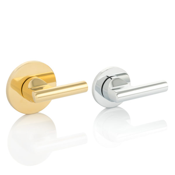 Easyuse thumb turn with round rose