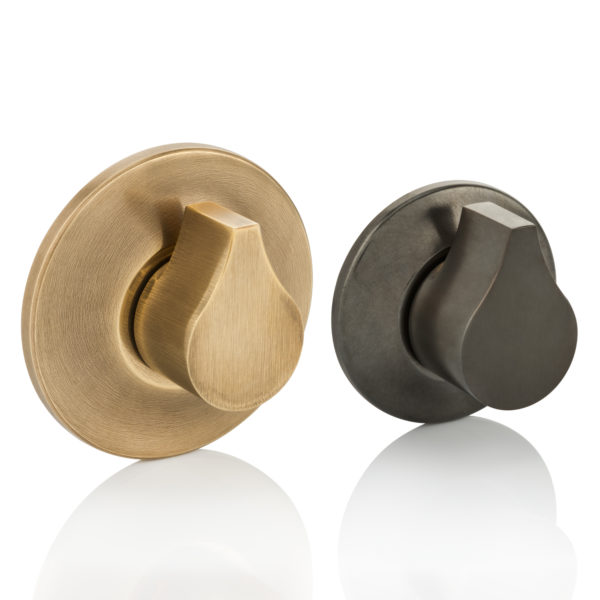 Fonteyn II thumb turn with tapered rose