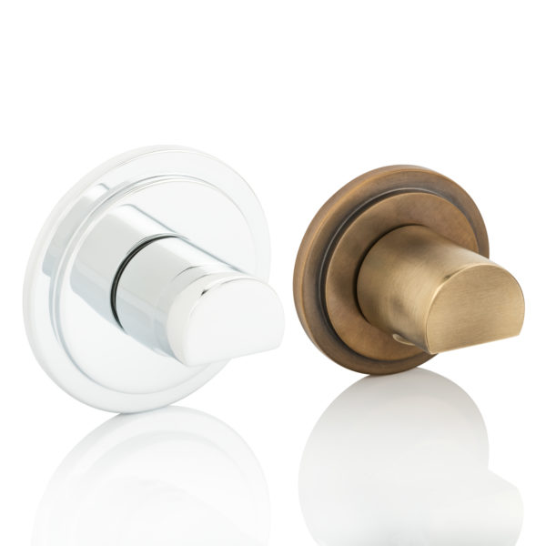 Barrel II thumb turn with round stepped rose