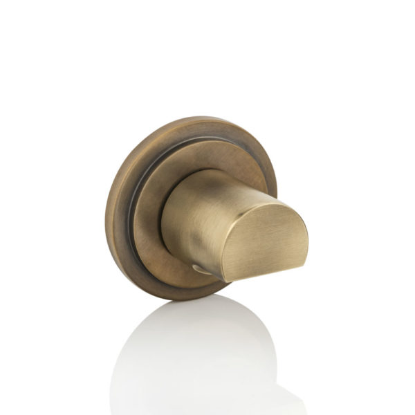 Barrel II thumb turn with round stepped rose