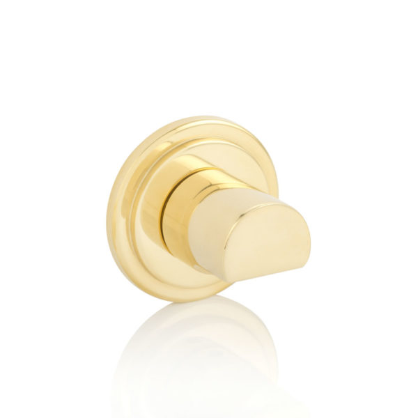 Barrel II thumb turn with round stepped rose