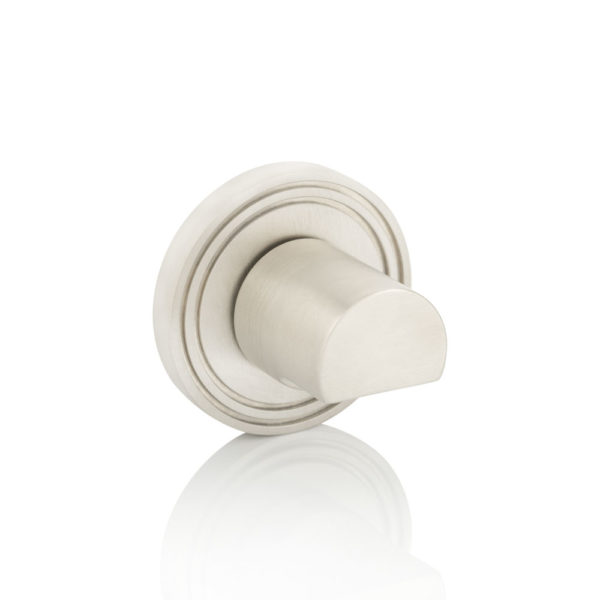 Barrel II thumb turn with grooved rose