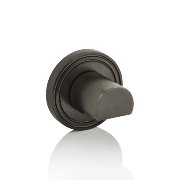 Barrel II thumb turn with grooved rose