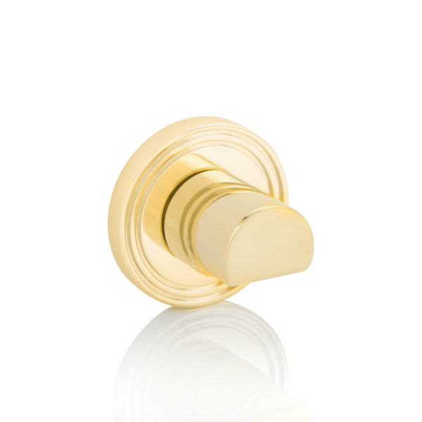 Barrel II thumb turn with grooved rose