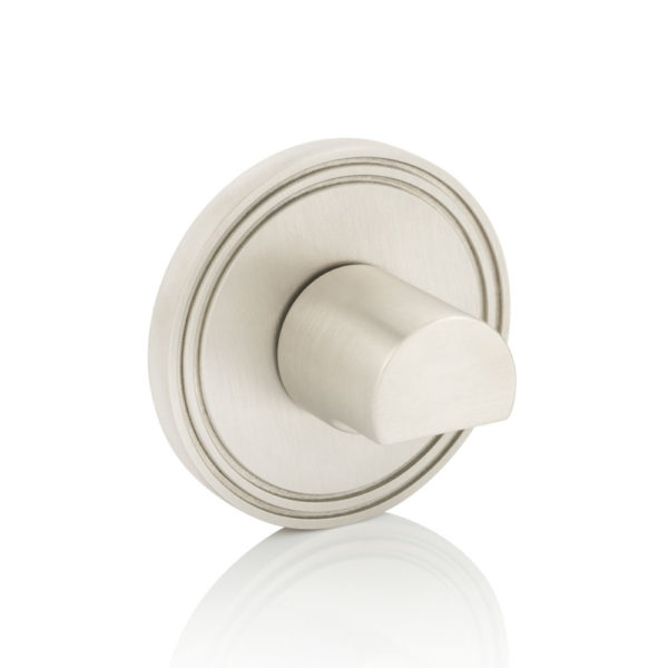 Barrel II thumb turn with grooved rose