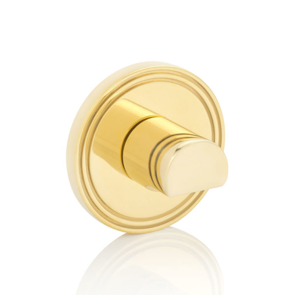 Barrel II thumb turn with grooved rose