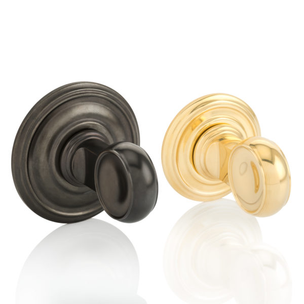 Darlington thumb turn with ornate rose