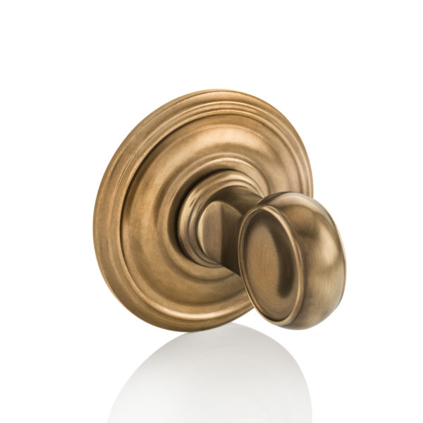 Darlington thumb turn with ornate rose