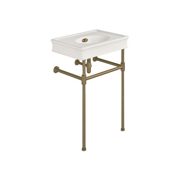 Lonsdale 550mm small basin on basin stand