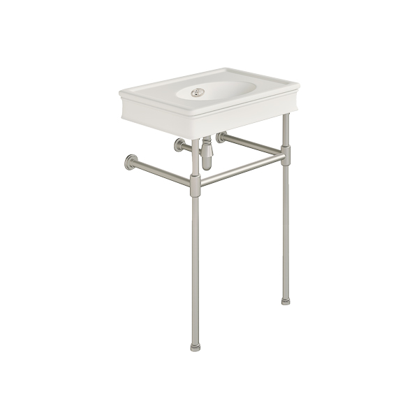 Lonsdale 550mm small basin on basin stand