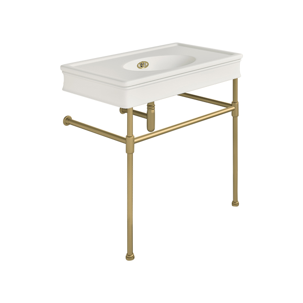 Lonsdale 860mm large basin on basin stand