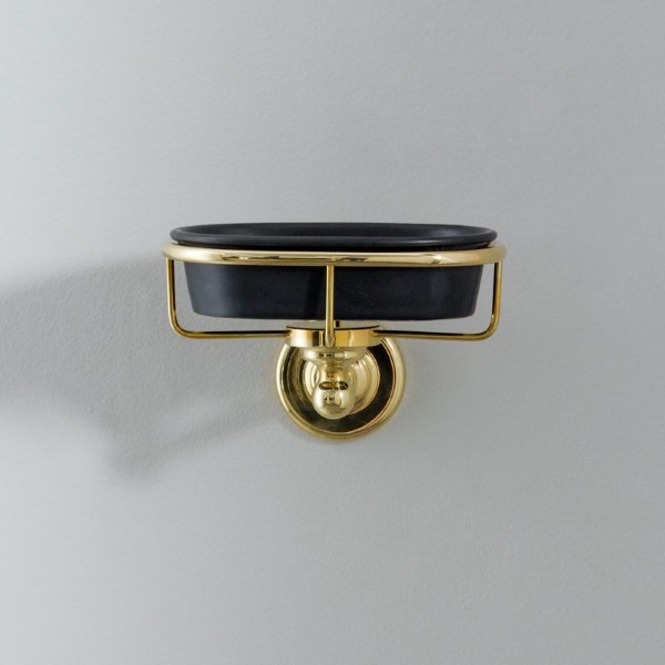 Rockwell ceramic wall-mounted soap dish in various colourways