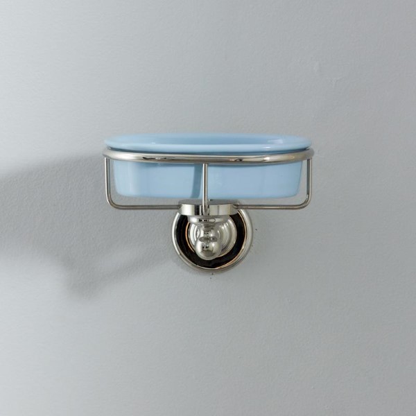 Rockwell ceramic wall-mounted soap dish in various colourways