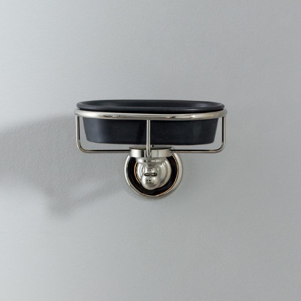 Rockwell ceramic wall-mounted soap dish in various colourways