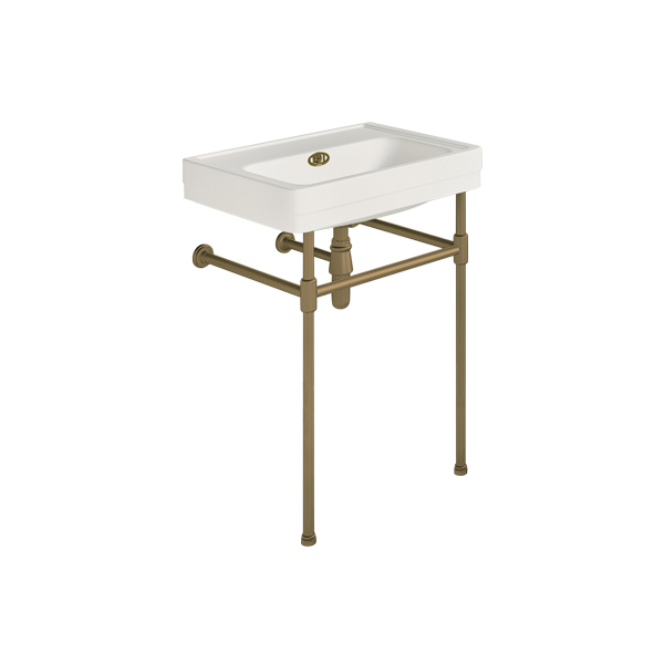 Soho 600mm small basin on basin stand