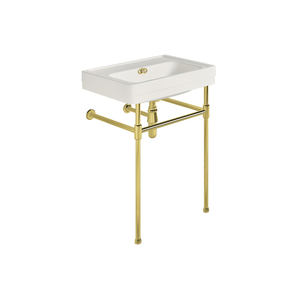 Soho 600mm small basin on basin stand