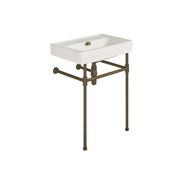 Soho 600mm small basin on basin stand