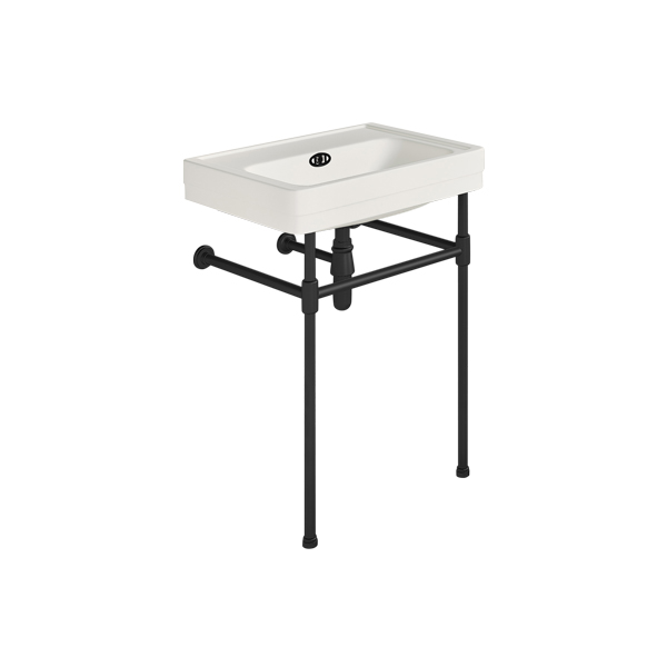 Soho 600mm small basin on basin stand