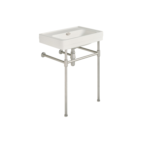 Soho 600mm small basin on basin stand