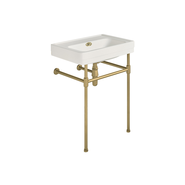 Soho 600mm small basin on basin stand