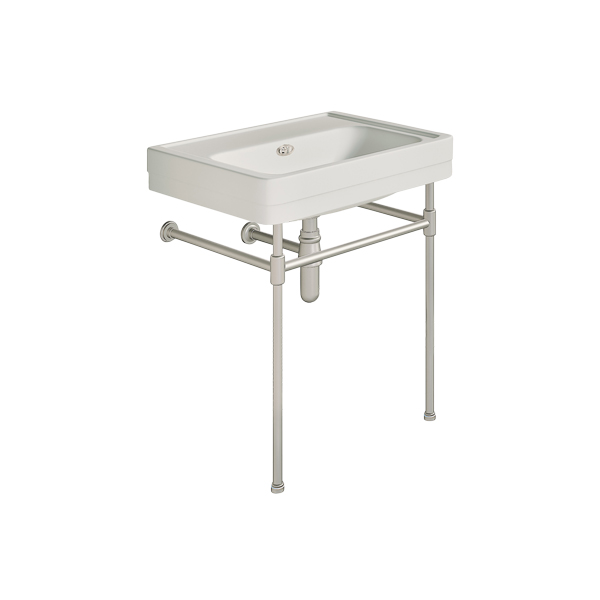 Soho 700mm medium basin on basin stand