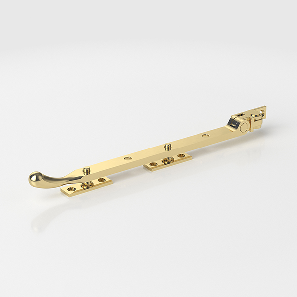 Teardrop casement window stay