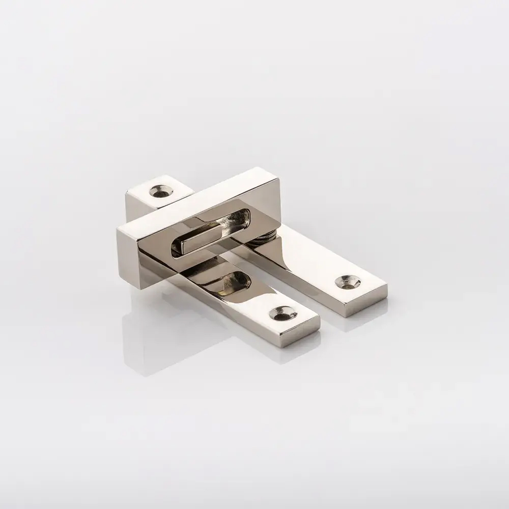 Cube solid brass sash window fastener
