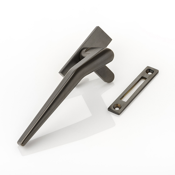 Wedge solid brass casement window set