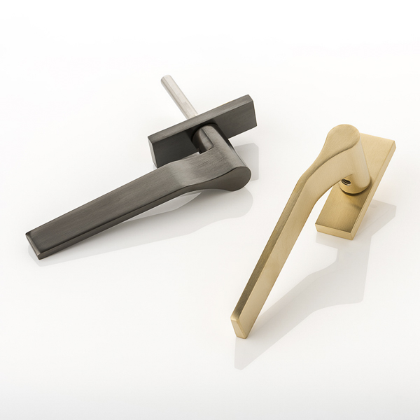 Fonteyn solid brass espagnolette window handle