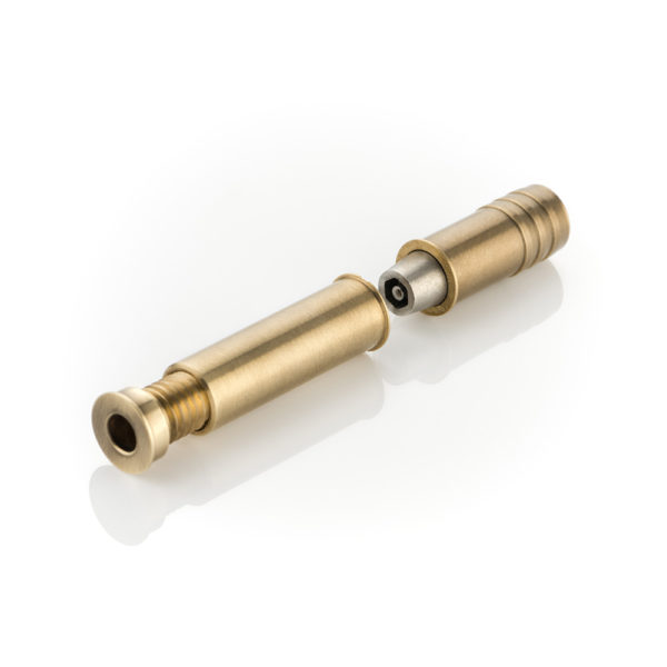 Solid brass sash window lock