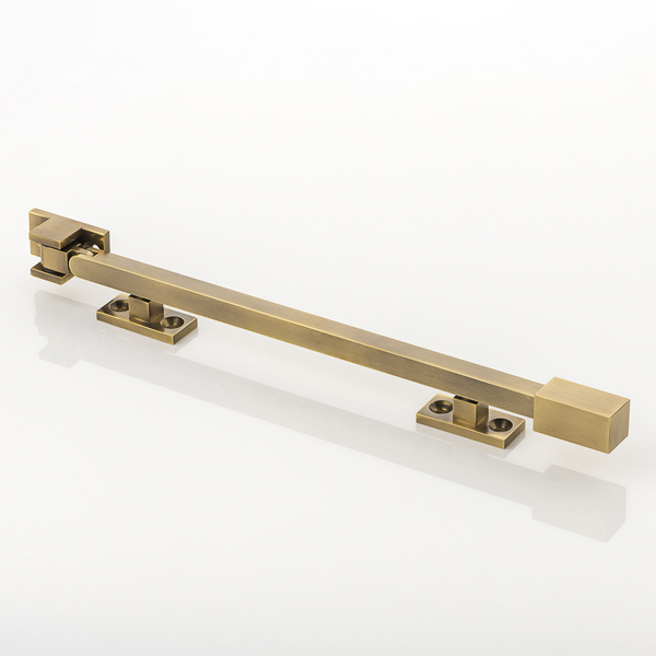 Cube solid brass casement window stay